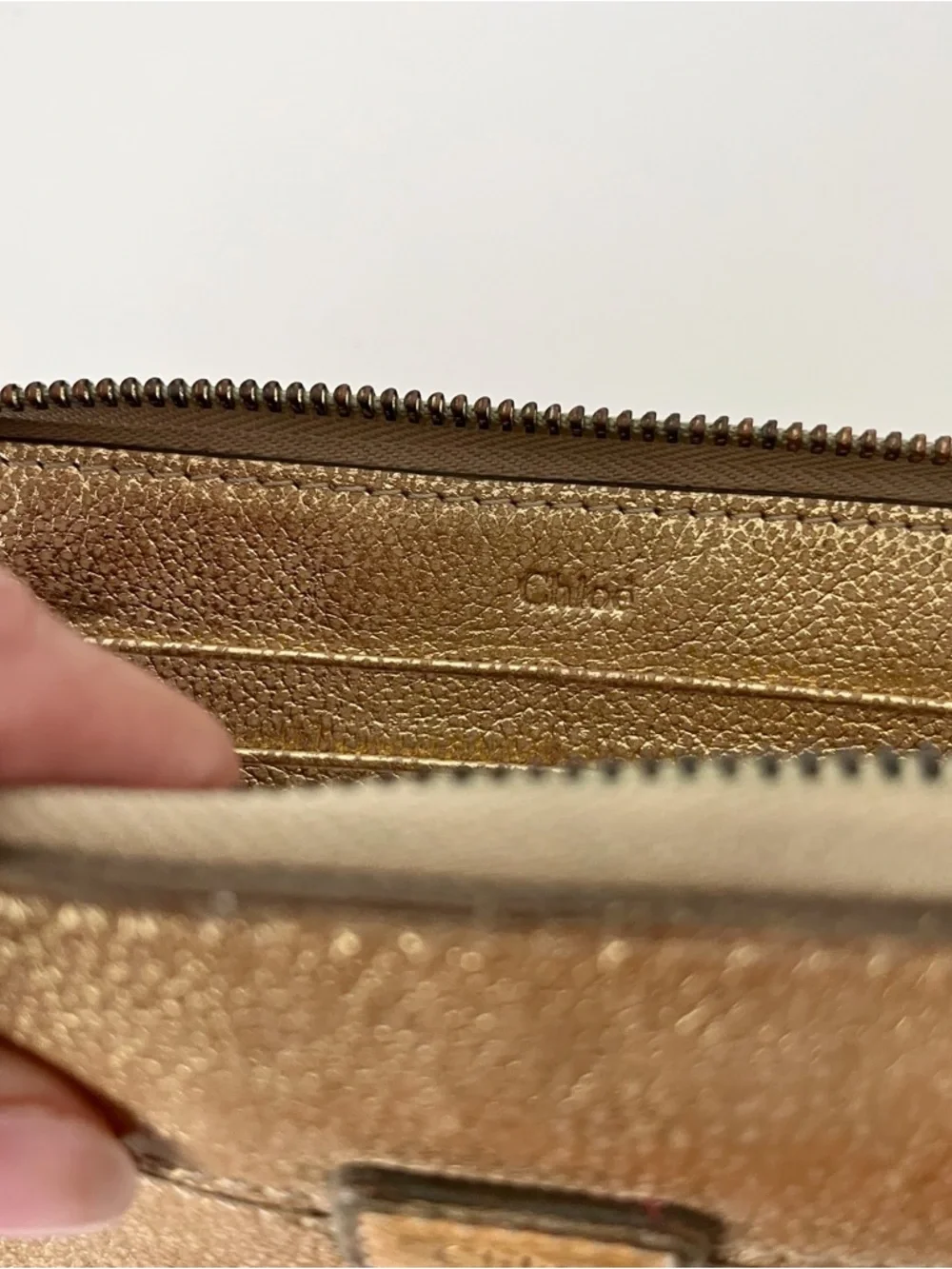 Vintage Chloé Zip Around Continental Wallet